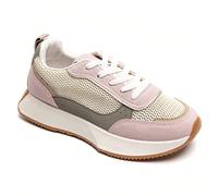 Sneaker casual alla moda e versatile con suola spessa e colori a contrasto Adotta un look casual e dinamite con cestini, piattaforma, stile e affermazione urbana. Il suo design moderno si distingue pe