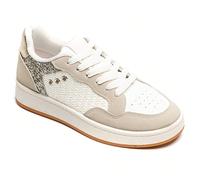 Sneaker casual comoda con suola spessa e patchwork di paillettes, adatta per l'uso quotidiano delle donne Matériaux premium: Fabriquées sintetizza la qualità dell'haute qualité e della pelle scamoscia