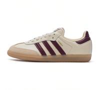 Sneaker casual unisex SAMBA OG in bianco/rosso scuro/giallo resina, JS3830 Le adidas Samba OG sono un caposaldo della moda fin dagli anni '50, dai campi da calcio alle strade. Questa sneaker classica