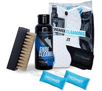 Sneaker Cleaning Kit - Pulizia per scarpe da ginnastica - Set premium con detergente per scarpe di alta qualità, spazzola per scarpe, panno in microfibra, deodorante per scarpe e spugna per scarpe