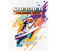 sneaker coloring book for kids: sneaker coloring