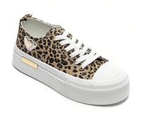Sneaker da donna con suola spessa e stringhe, con toppe a forma di cuore, disponibile in più colori Scopri questi cestini da donna con plateau e lacci, ideali per dare un tocco originale alla tua coll