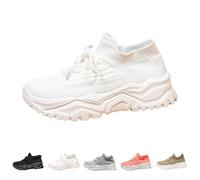 Sneaker da donna con suola spessa, scarpe da ginnastica e scarpe sportive, suola morbida, scarpe da corsa, scarpe casual, scarpe leggere, da jogging, scarpe all'aperto, comode da camminata, scarpe da