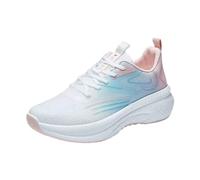 Sneaker da donna, leggere, antiscivolo, in rete, traspiranti, comode, per il tempo libero, per il trekking, per il fitness, per l'escursionismo, Colore: rosa., 37 EU