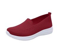 Sneaker da donna ortopediche, slip on scarpe da corsa con suola morbida, leggere, traspiranti, comode, scarpe da ginnastica per attività all'aria aperta, per il tempo libero, attività all'aperto e