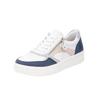 Sneaker Da Donna Remonte In Pelle Liscia Con Cerniera D0J01