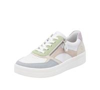 Sneaker Da Donna Remonte In Pelle Liscia Con Cerniera D0J01