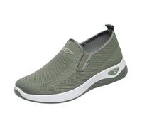 Sneaker da donna, scarpe da corsa, scarpe da ginnastica, scarpe di sicurezza, scarpe estive, ortopediche, con plantare morbido, per camminare, traspiranti, per il tempo libero, per lo sport, verde