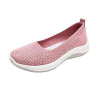 Sneaker da donna, scarpe da ginnastica per il tempo libero, scarpe da donna, con cuneo, casual, alla moda, traspiranti, per il tempo libero, scarpe da donna, Colore: rosa., 39 EU
