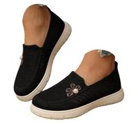 Sneaker da donna senza lacci: eleganti, leggere, traspiranti, morbide, dal taglio basso, per il tempo libero, per pendolari, estive, comode