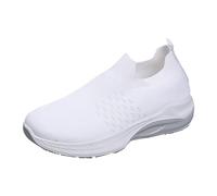 Sneaker da passeggio da donna confortevole - Scarpa comfort ortopedica, bianco, 41 EU