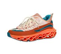 Sneaker da uomo, con suola spessa, per aumentare l'altezza, traspiranti, scarpe da ginnastica ammortizzanti, da jogging, da tennis, da fitness, leggere, per attività all'aria aperta, comode scarpe da