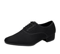 Sneaker da uomo Modern Jazz for uomo Scarpe da ballo latino-americane Oxford nere professionali Scarpe da ballo for salsa taglie forti Scarpe da ballo da sala tango con tacco basso Per Feste Danzanti(