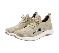 Sneaker da uomo per la salute, estive, in rete, traspiranti, cachi, 42 EU