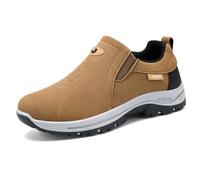 Sneaker da uomo per tutti i giorni con design slip-on, copertura completa delle dita e del tallone, comoda suola piatta per ogni stagione, perfette per il tempo libero attivo, resistenti e versatili