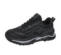 Sneaker da uomo, traspiranti, scarpe da ginnastica da uomo, a piede largo, in rete, per il tempo libero, sportive, scarpe da corsa, suola piatta, tinta unita, per il fitness, comode da camminare