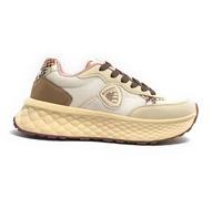 Blauer Beige Leather Women Sneaker - EU39/US9