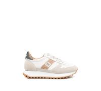 Blauer Millen - Sneakers Basse In Pelle Beige - Donna Scarpe Sneakers
