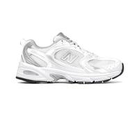Scarpe Sneakers Unisex New Balance EMA White Silver 530