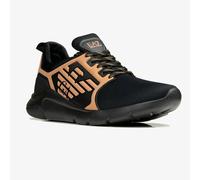 Sneaker Emporio Armani Ea7 A RACER REFLEX Unisex Nero X8X057 XCC55 A687 Tg. 7,5