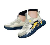 Sneaker estive ragazzi 37 scarpe da corsa leggere e traspiranti, antiscivolo, scarpe sportive casual per bambini fino a ragazzi grandi da 3 a 14 anni scarpe da corsa da uomo, beige., 38 EU