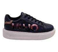 Sneaker in Pelle c/Paillettes Tre Colori Kylie 22 Liu Jo Nero 22222, 36