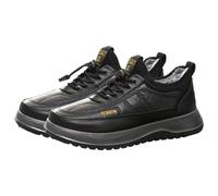 Sneaker invernali da uomo, foderate, con lacci, scarpe da jogging | Scarpe invernali da uomo a piedi nudi, per tutti i giorni, sportive, per attività all'aria aperta, taglia 39-45