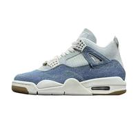 Sneaker Jordan 4 Retro Sail/Gum Marrone Chiaro/Blu Consumato, 36 EU