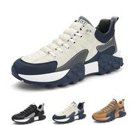Sneaker Ortopedica Comfort da Uomo 2024, Scarpe Ortopediche Slip-on da Uomo 2024, Scarpe da Passeggio perfette for alleviare Il Dolore ai Piedi Softsfeel da Uomo (Color : White, Size : 41)