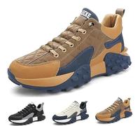 Sneaker Ortopedica Comfort da Uomo 2024, Scarpe Ortopediche Slip-on da Uomo 2024, Scarpe da Passeggio perfette for alleviare Il Dolore ai Piedi Softsfeel da Uomo (Color : Brown, Size : 43)