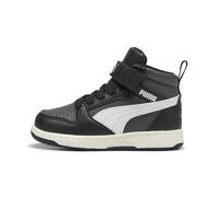Sneaker PUMA Rebound V6 Mid per bimbi ai primi passi, Scarpe, Nero, 24 24