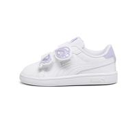 Sneaker PUMA Smash 3.0 Butterfly per bimba ai primi passi, Scarpe, Bianco/Vivid Violet/Silver, 22 22
