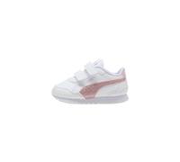 PUMA Sneakers ST Runner v4 Glitter per bambini, Scarpe, Bianco/Copper Rose/Rose Mauve, 29 29