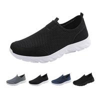Sneaker senza lacci, scarpe da corsa da uomo, per attività all'aperto, per il trail, per la strada, leggere, comode, per il fitness, antiscivolo, da trekking, Zweiß2, 41 EU