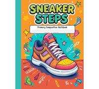 Sneaker Steps Primary Composition Notebook: Draw and Write Journal for Grades K-2 - Picture Space for Creative Footprints and Bounce-Back Writing Fun!