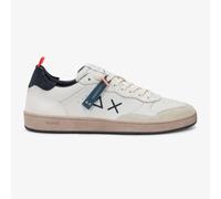Sneaker SUN68 Urban Basket Z46146_3107 in pelle bianco/blu