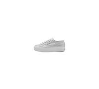 Sneaker SUPERGA 2740 PLATFORM LAME S6128SW 031 GREY SILVER Donna