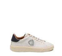Blauer White Leather Men Sneaker - EU45/US12