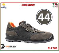 Sneaker Uomo Categoria S1 Safety Uniwork Working Shoes Breezy 100% Made in Italy