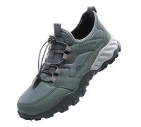 Sneaker Uomo Infilare Leggere Scarpe con Zeppa in Tela da Ginnastica Jogging Trekking Antiscivolo, comode, Casual Sportive Traspiranti Esterno