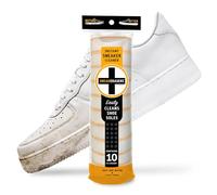 SneakERASERS - Spugna magica per scarpe da ginnastica | Pulitore istantaneo con doppio strato e microparticelle | 10 spugne bianche per pulire scarpe e suole senza sbiancante