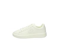 Blauer S5buck01 Sneakers Con Lacci In Pelle Da Uomo WHITE 40