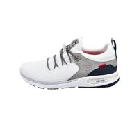 bugatti Sneaker Sportive Con Memory Foam Dal Design Sportivo, Lacci Elastici, Traspiranti, Sneaker Uomo, Bianco, 42 EU