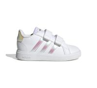 Sneakers a strappo per bambini, corte e grandi adidas Blanc 25,5