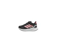 adidas Unisex - Bambini e Ragazzi RUNFALCON 5 Shoes Kids, Core Black/Pink/Silver Metallic, 33 EU