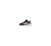adidas RUNFALCON 5 Shoes Infants, Scarpe da Corsa Unisex-Bimbi 0-24, Core Black/Pink Spark/Silver Met, 26 EU