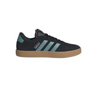 adidas VL Court 3.0 Shoes, Sneaker Uomo, Core Black Powder Teal Silver Metallic, 40 2/3 EU