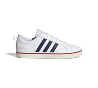 adidas Vs Pace 2.0 Shoes, Sneakers Uomo, Ftwr White Dark Blue Better Scarlet, 48 EU