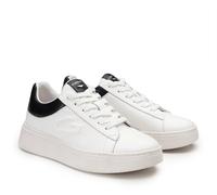 Sneakers Alberto Guardiani NEW ERA 400202 pelle bianca e nera