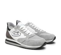 Sneakers Alberto Guardiani WEN 009207 Camoscio e tessuto grigio e bianco SCONTO